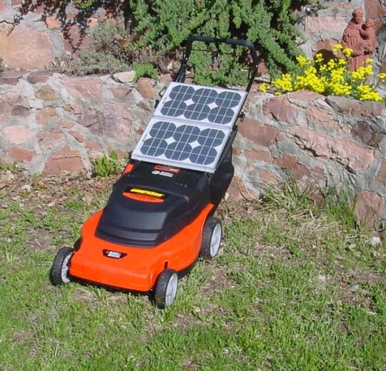 solar powered lawn mower review