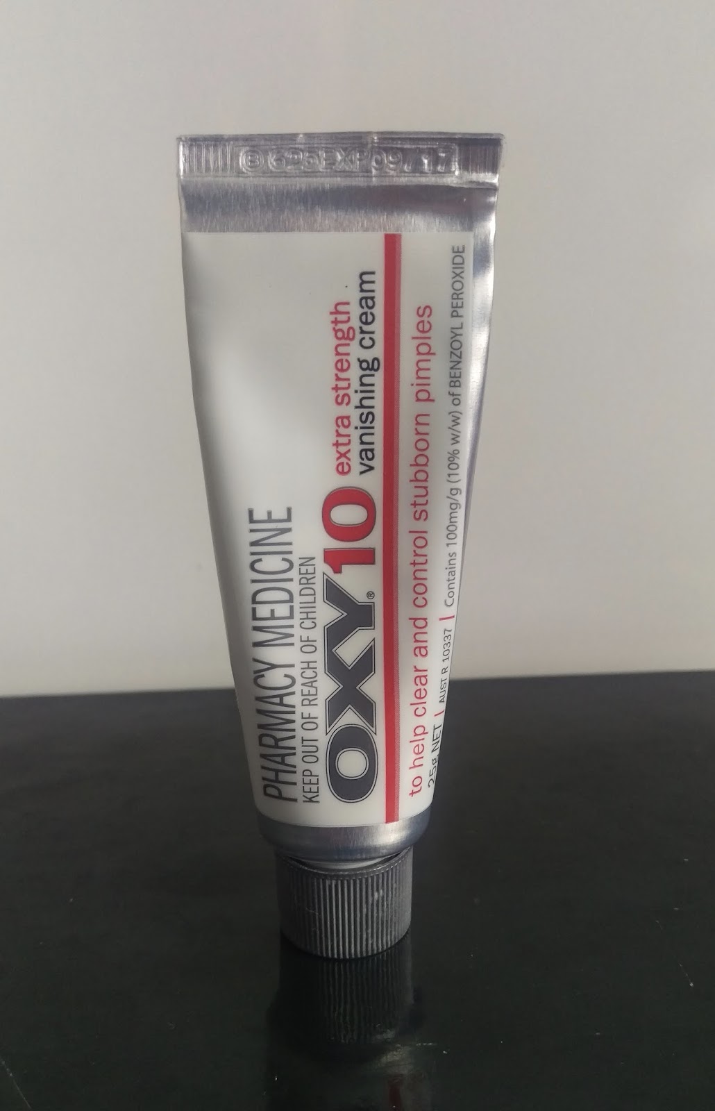 oxy 5 vanishing cream review