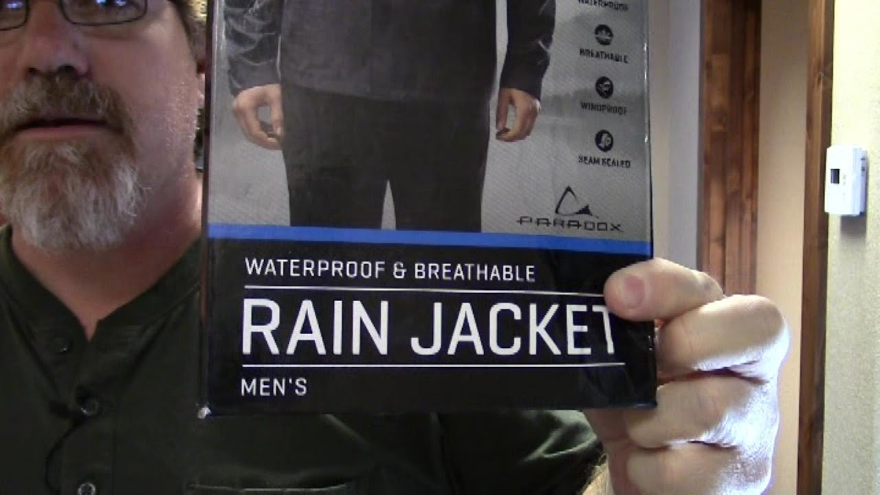 paradox rain jacket costco review