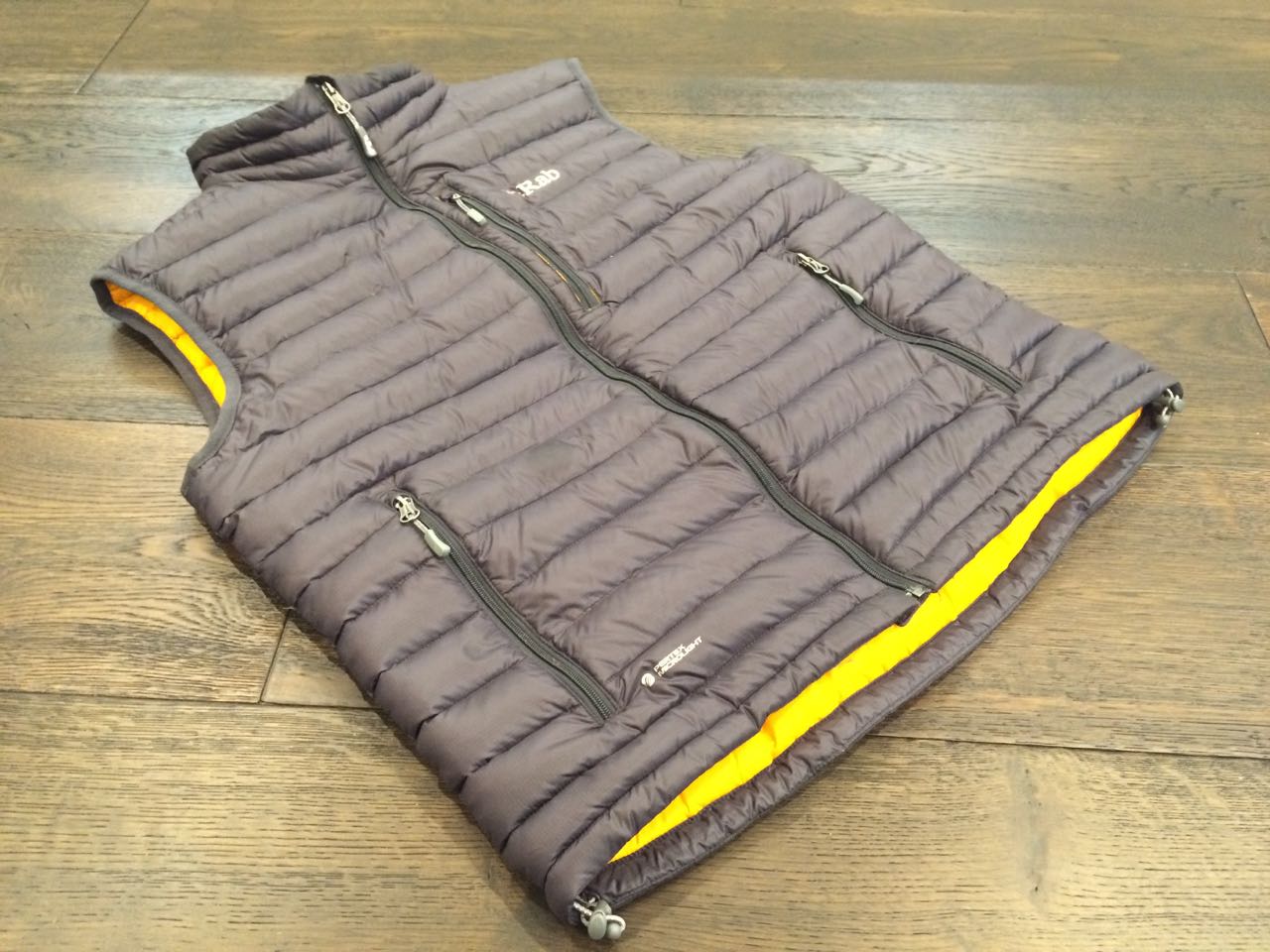 rab microlight down vest review