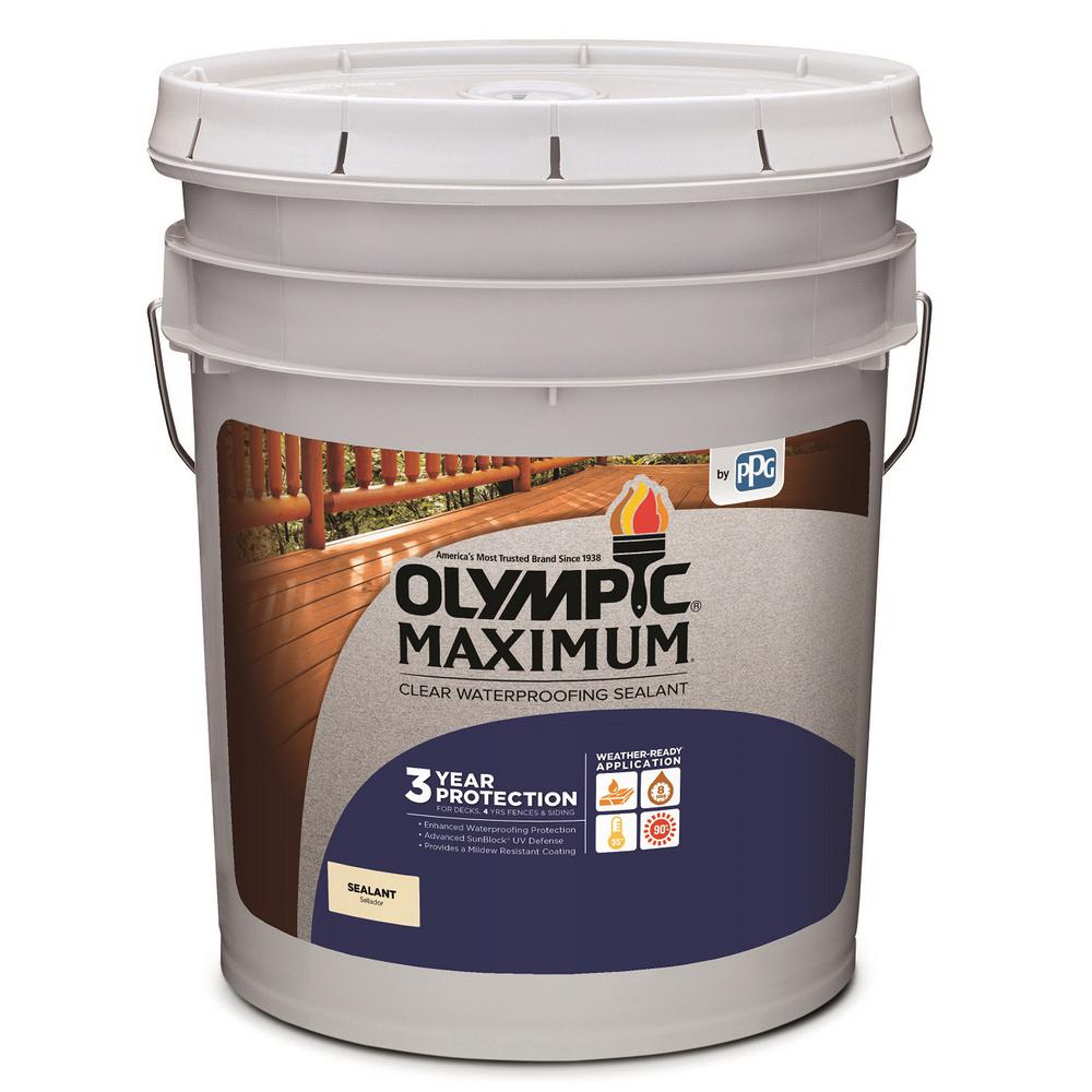 olympic maximum waterproofing sealant review