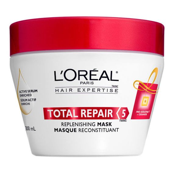 l oreal total repair 5 replenishing mask review