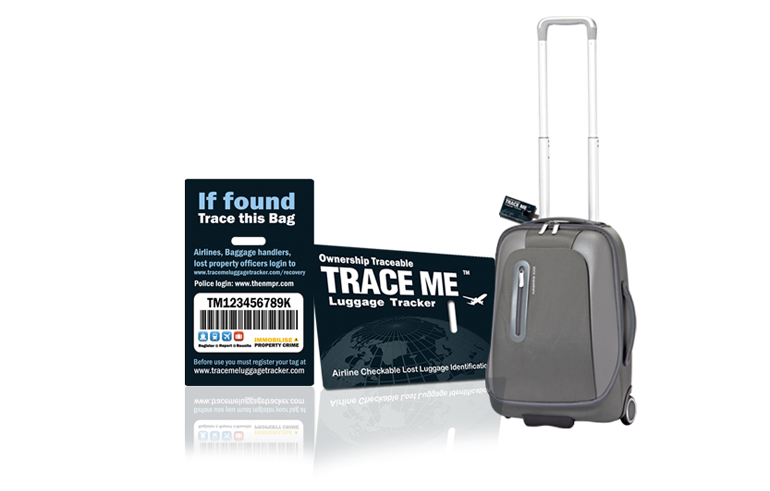 trace me luggage tracker review