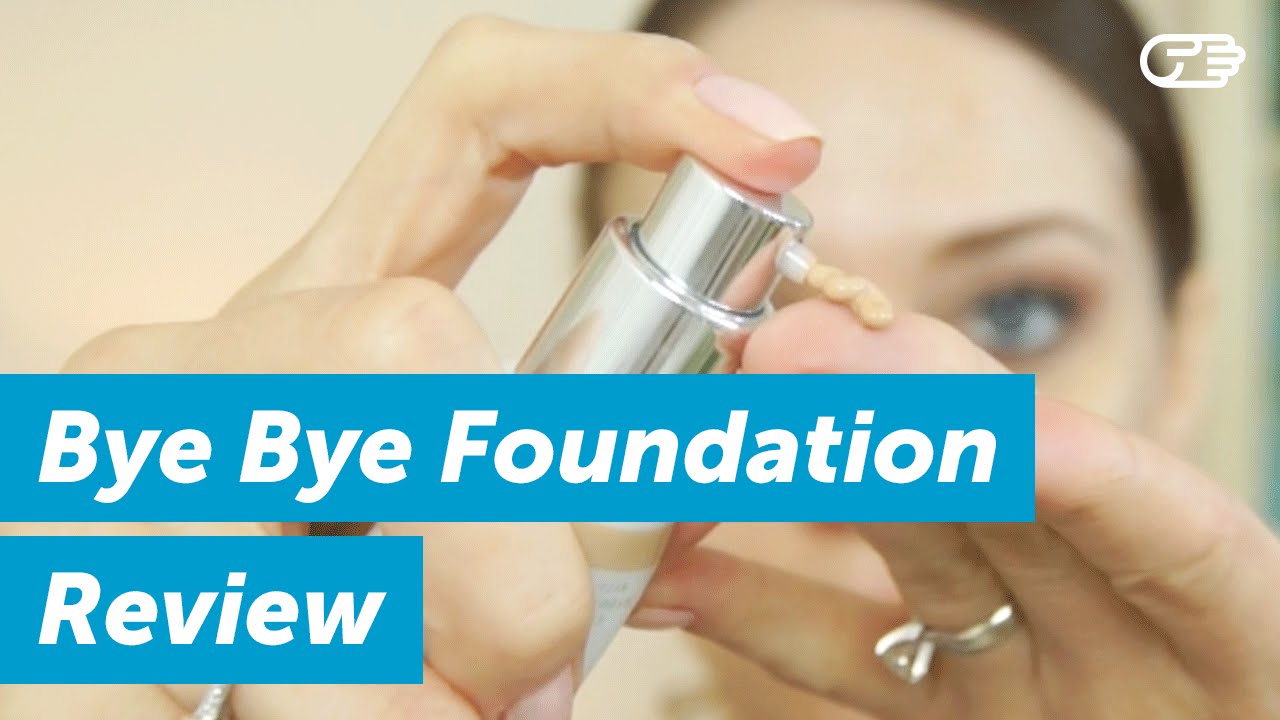 it makeup reviews bye bye foundation