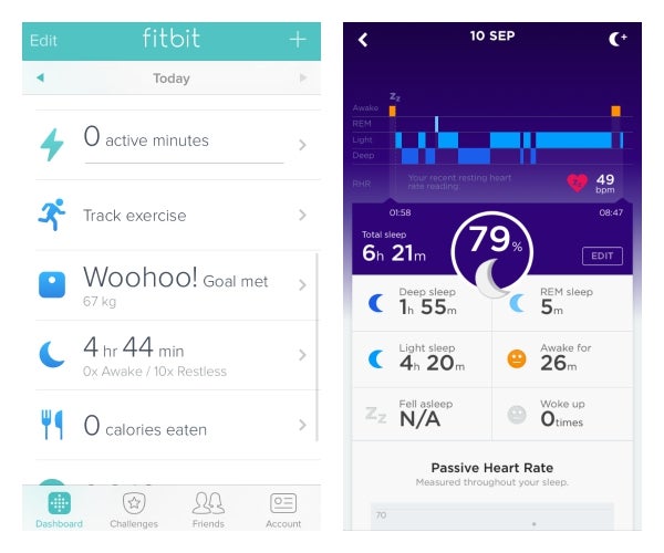 jawbone up3 sleep tracking review