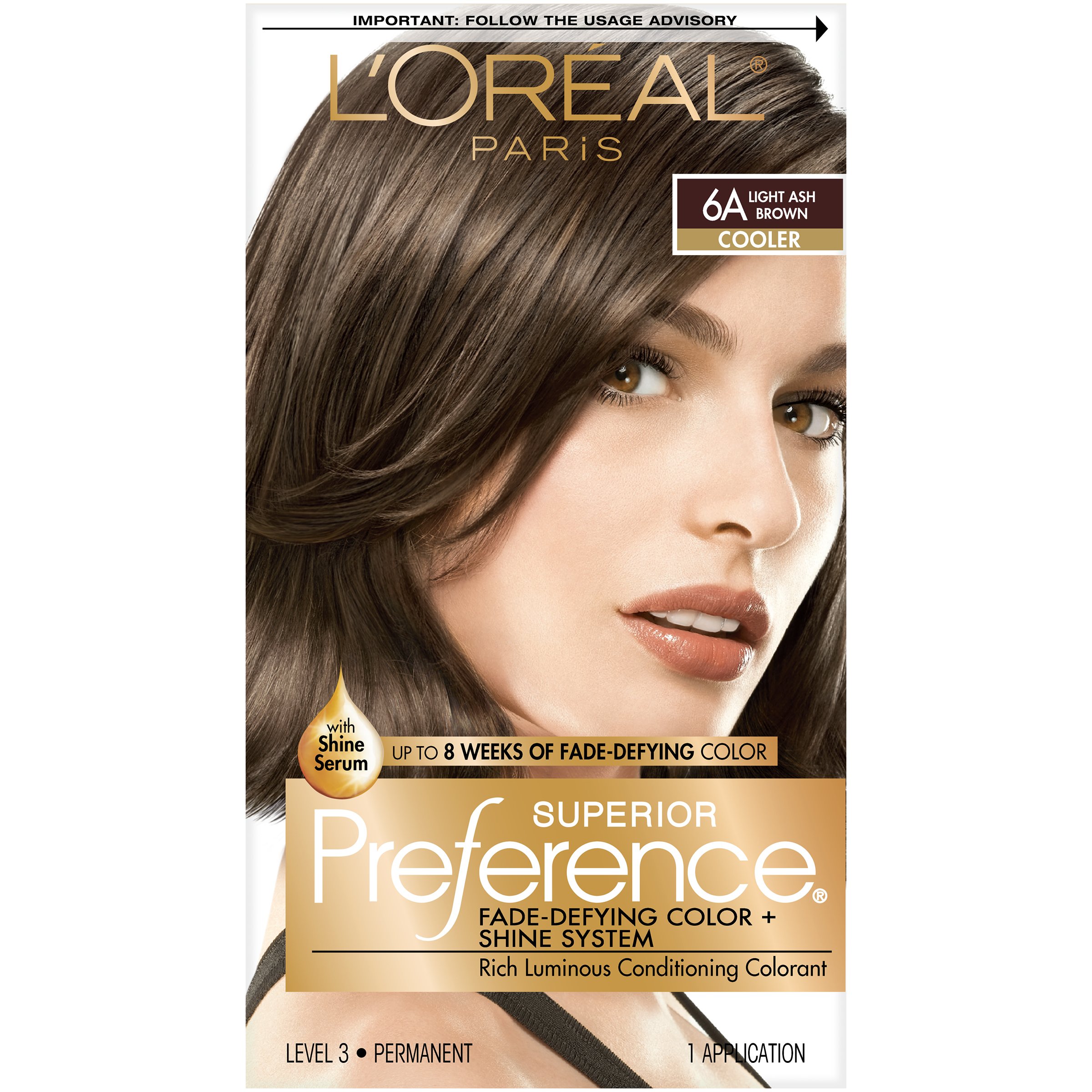 loreal preference light ash brown 6a reviews