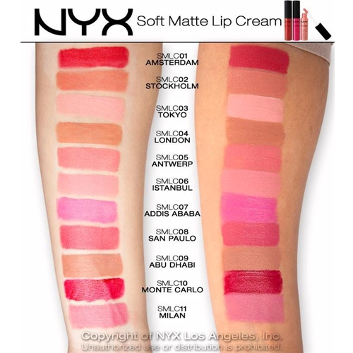 nyx lip cream stockholm review