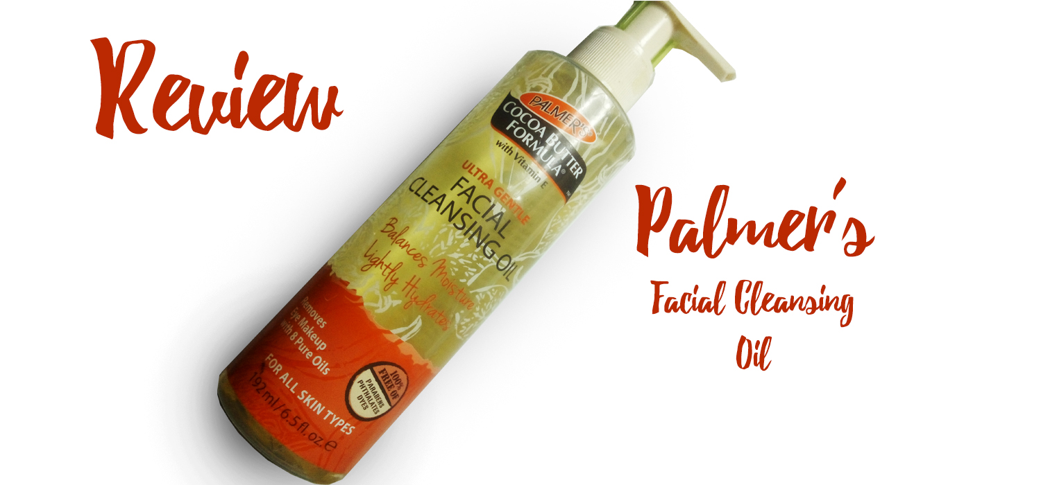 palmers facial cleansing oil review