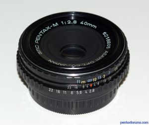 pentax 40mm pancake lens review