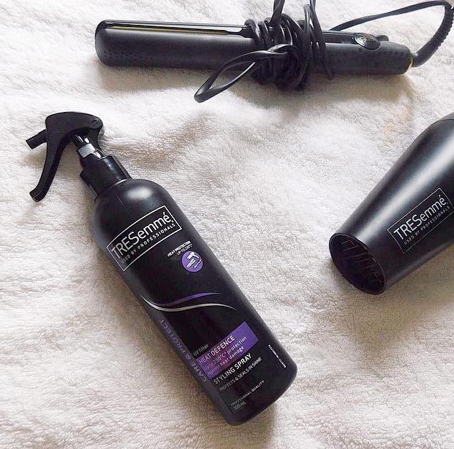 tresemme heat defence spray review