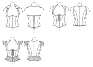 yaya han corset pattern review